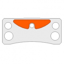 Колодки тормозные Delta DB2255OR-D