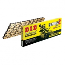 Цепь приводная DID 520 G&B DZ2/114RB Gold/Black