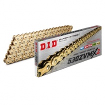 Цепь приводная DID 530 G&G ZVMX2/120LE Gold