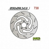 Диск тормозной NG 680