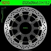 Диск тормозной NG NG1621G
