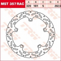 Диск тормозной TRW Lucas MST357RAC
