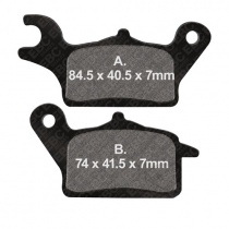 Колодки тормозные EBC SFA708