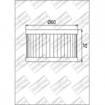Фильтр масляный Champion COF037