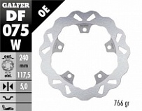 Диск тормозной Galfer DF075W