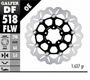 Диск тормозной Galfer DF518FLW