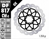 Диск тормозной Galfer DF817CWD