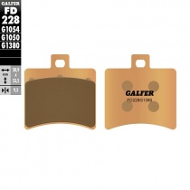 Колодки тормозные Galfer FD228G1380