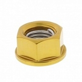 Гайка крепления задней звезды JMP BRC-012 M10x1,25 Gold
