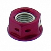 Гайка крепления задней звезды JMP BRC-012 M10x1,25 Red