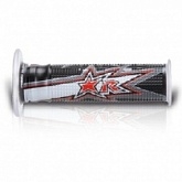Грипсы руля Ariete 02632-RBN Black/White/Red