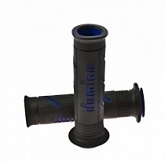 Грипсы руля Domino A25041C4840B7-0 Black/Blue