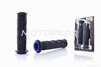 Грипсы руля Domino Black/Blue