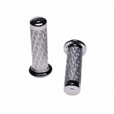 Грипсы руля Motorace GRZ-172 Chrome