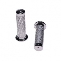 Грипсы руля Motorace GRZ-172 Chrome