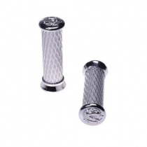 Грипсы руля Motorace GRZ-174 Chrome
