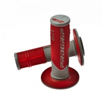 Грипсы руля Progrip 801 Red/Grey