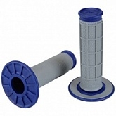 Грипсы руля Renthal MX Dual Compound Grey/Blue