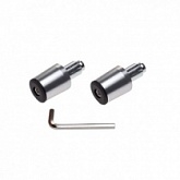 Грузы руля Motorace AW56916B Silver