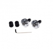 Грузы руля Motorace YGM-038 Silver