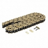 Цепь приводная JT 428 G&B HDR/128SL Gold/Black