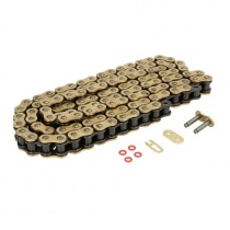 Цепь приводная JT 428 G&B HPO/118SL Gold/Black