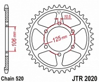 Звезда задняя JT JTR2020.51