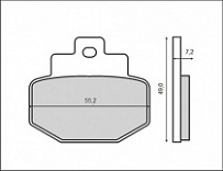 Колодки тормозные Brenta FT3024