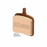 Колодки тормозные Delta DB2187RD-N3
