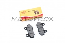 Колодки тормозные DRY MBK-852 GY6 50, GY6 100, GY6 125, GY6 150