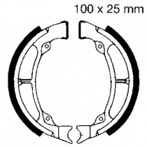 Колодки тормозные EBC 601