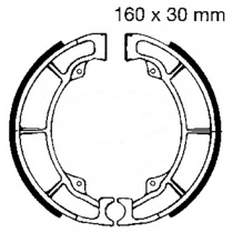 Колодки тормозные EBC 706