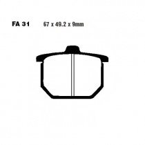 Колодки тормозные EBC FA031V