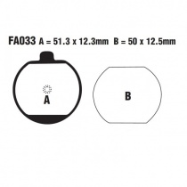 Колодки тормозные EBC FA033
