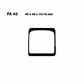 Колодки тормозные EBC FA042