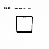 Колодки тормозные EBC FA048