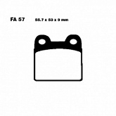 Колодки тормозные EBC FA057