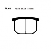 Колодки тормозные EBC FA065V