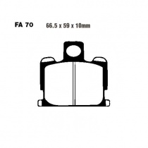 Колодки тормозные EBC FA070