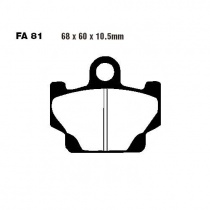 Колодки тормозные EBC FA081
