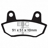 Колодки тормозные EBC FA090V