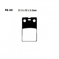 Колодки тормозные EBC FA099