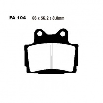 Колодки тормозные EBC FA104