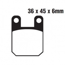 Колодки тормозные EBC FA115R 