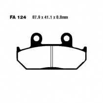 Колодки тормозные EBC FA124