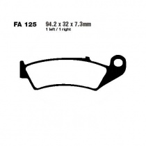 Колодки тормозные EBC FA125R