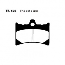 Колодки тормозные EBC FA126HH