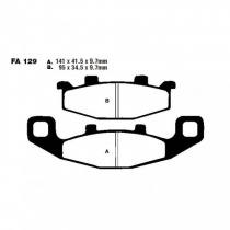 Колодки тормозные EBC FA129