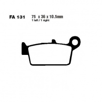 Колодки тормозные EBC FA131TT