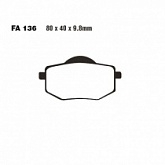 Колодки тормозные EBC FA136